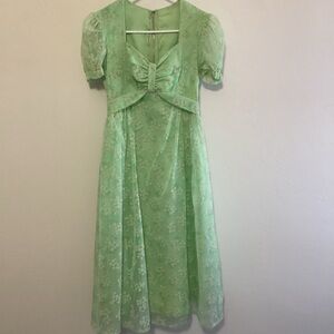 Vintage 1974 Prom Dress (cut down for dress up)